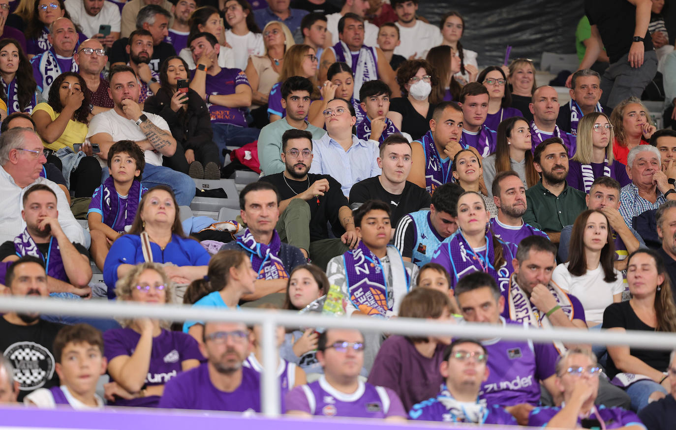 Búscate en las gradas del Pabellón animando al Palencia Baloncesto