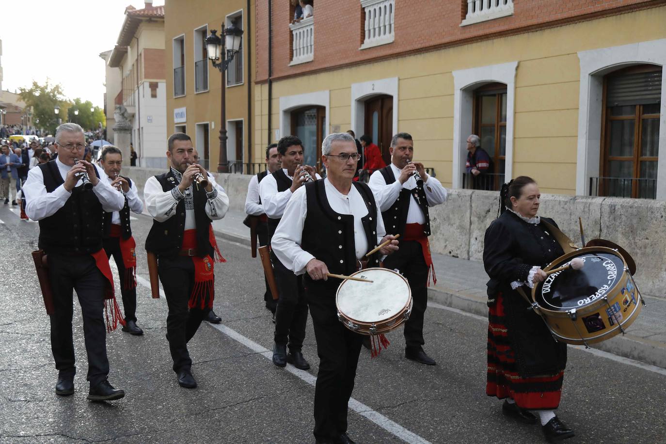 Las imágenes del pisado de la uva en Peñafiel