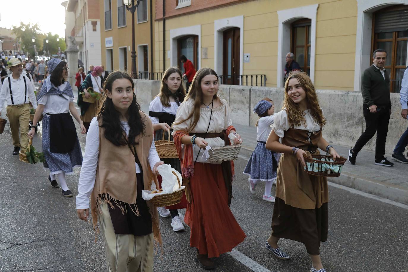 Las imágenes del pisado de la uva en Peñafiel