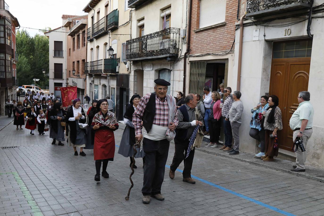 Las imágenes del pisado de la uva en Peñafiel