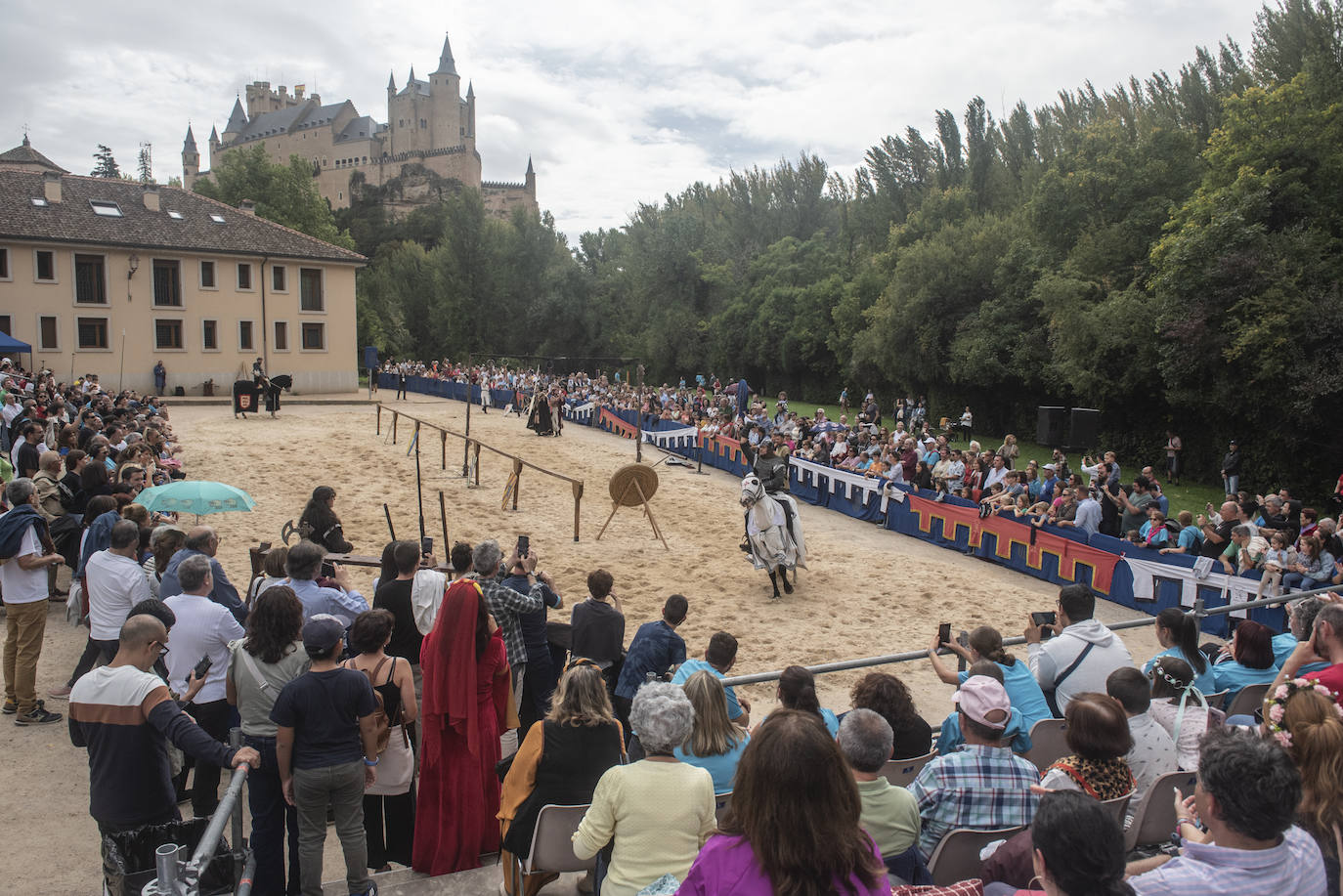 Fotografías del torneo medieval a los pies del Alcázar