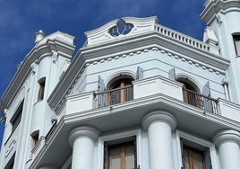 La casa azul que soñó el mejor tonelero de Valladolid