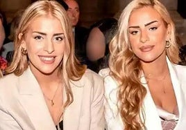 Paula y Andrea Paredes, hijas de Carla Duval.