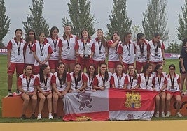 Integrantes de la selección femenina.