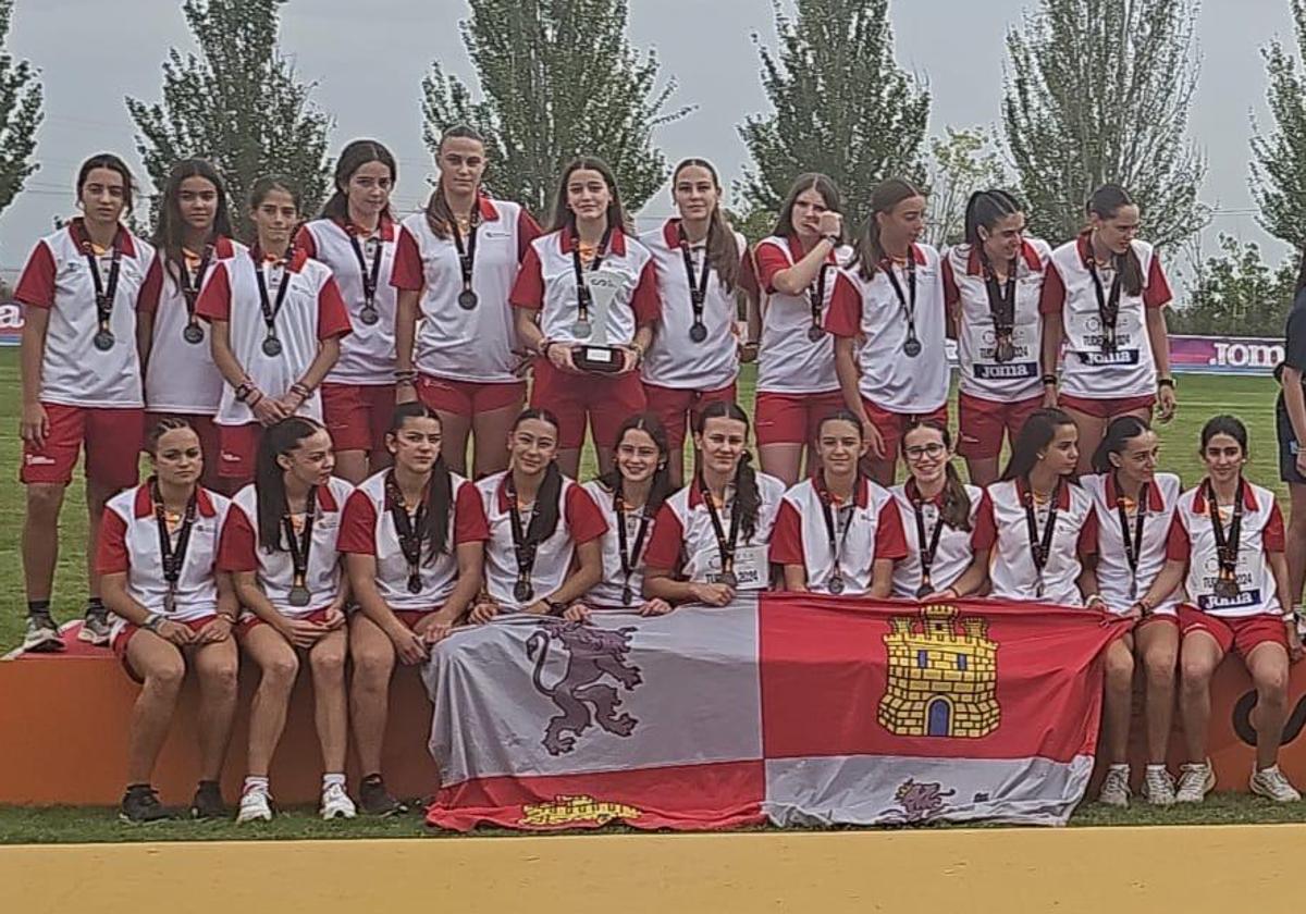 Integrantes de la selección femenina.