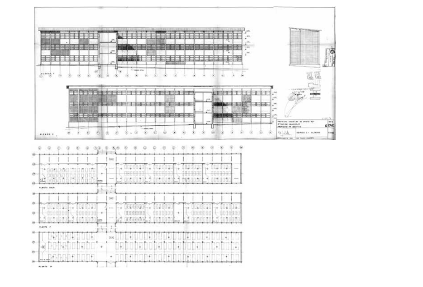 Planos del Colegio Cristo Rey.