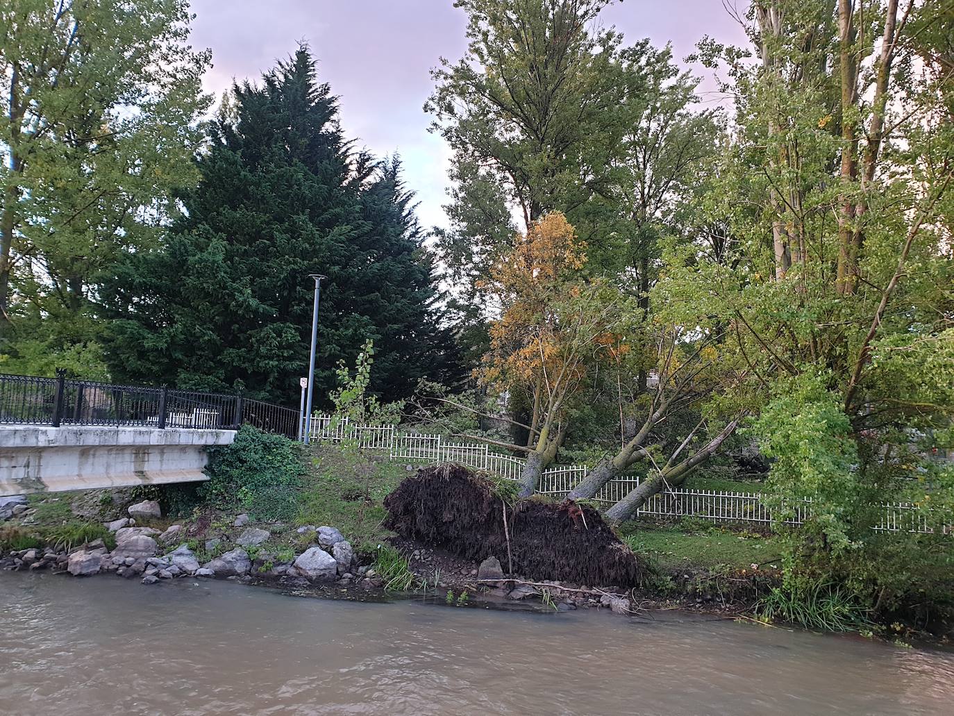 Cerrado el parque infantil de Aguilar de Campoo