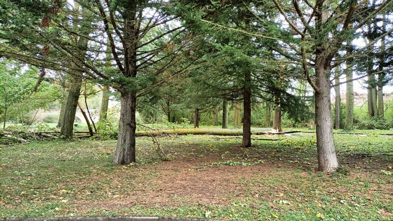Cerrado el parque infantil de Aguilar de Campoo