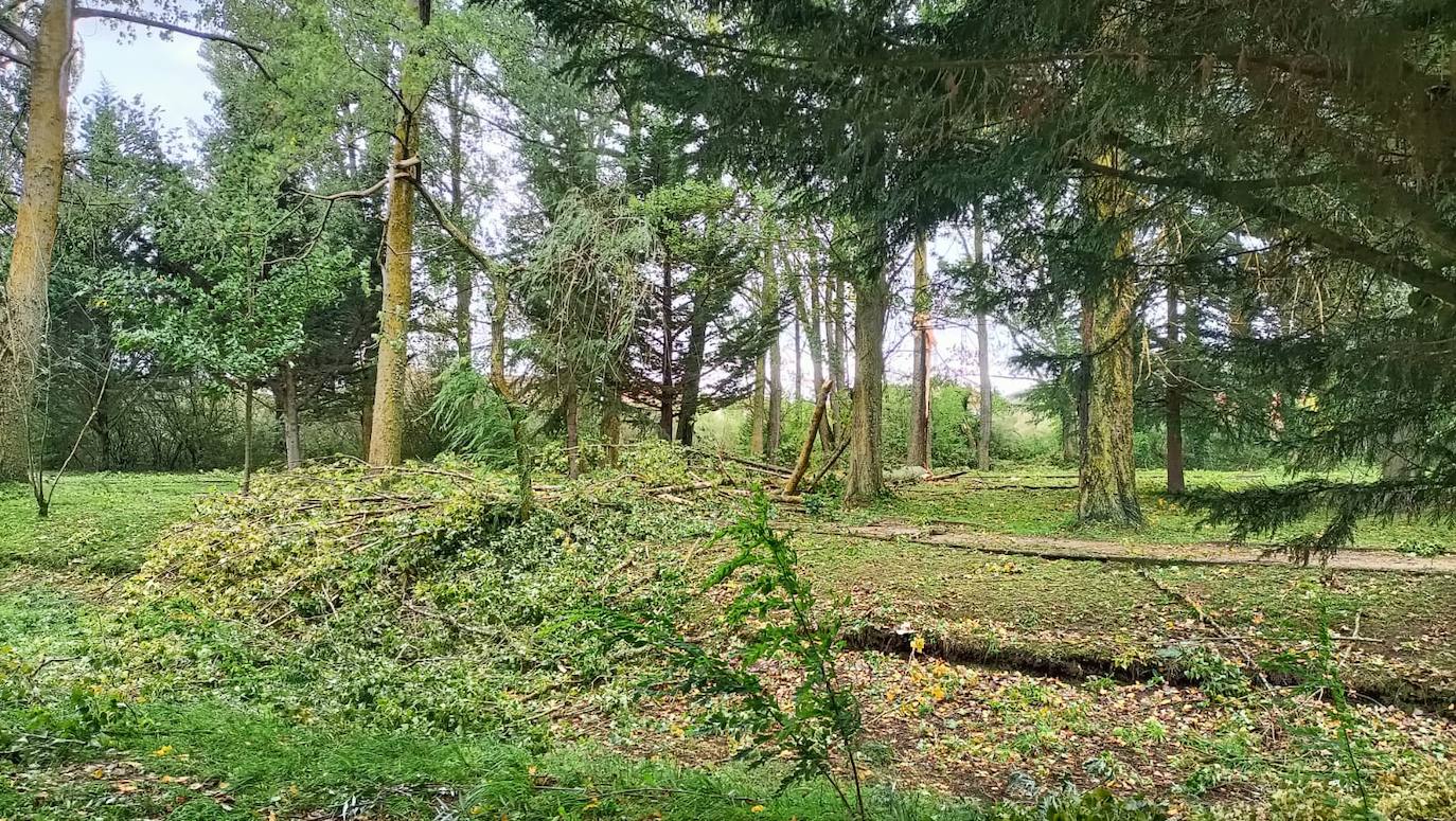 Cerrado el parque infantil de Aguilar de Campoo