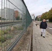 Adif licita la renovación de todo el vallado ferroviario a su paso por Palencia