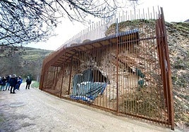 Uno de los yacimientos.