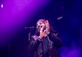 Francisco Javier Labandón, El Arrebato, en un concierto en Cádiz.