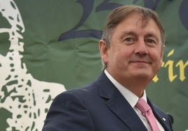 El alcalde de Brañosera, Jesús Mediavilla.