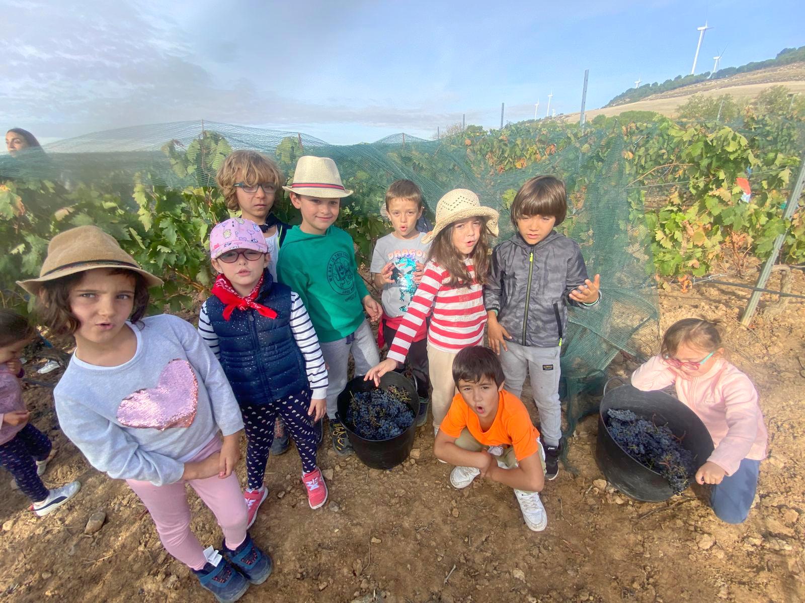Baltanás acerca la jornada &quot;De Lagares&quot; a los alumnos del Colegio &quot;San Pedro&quot;