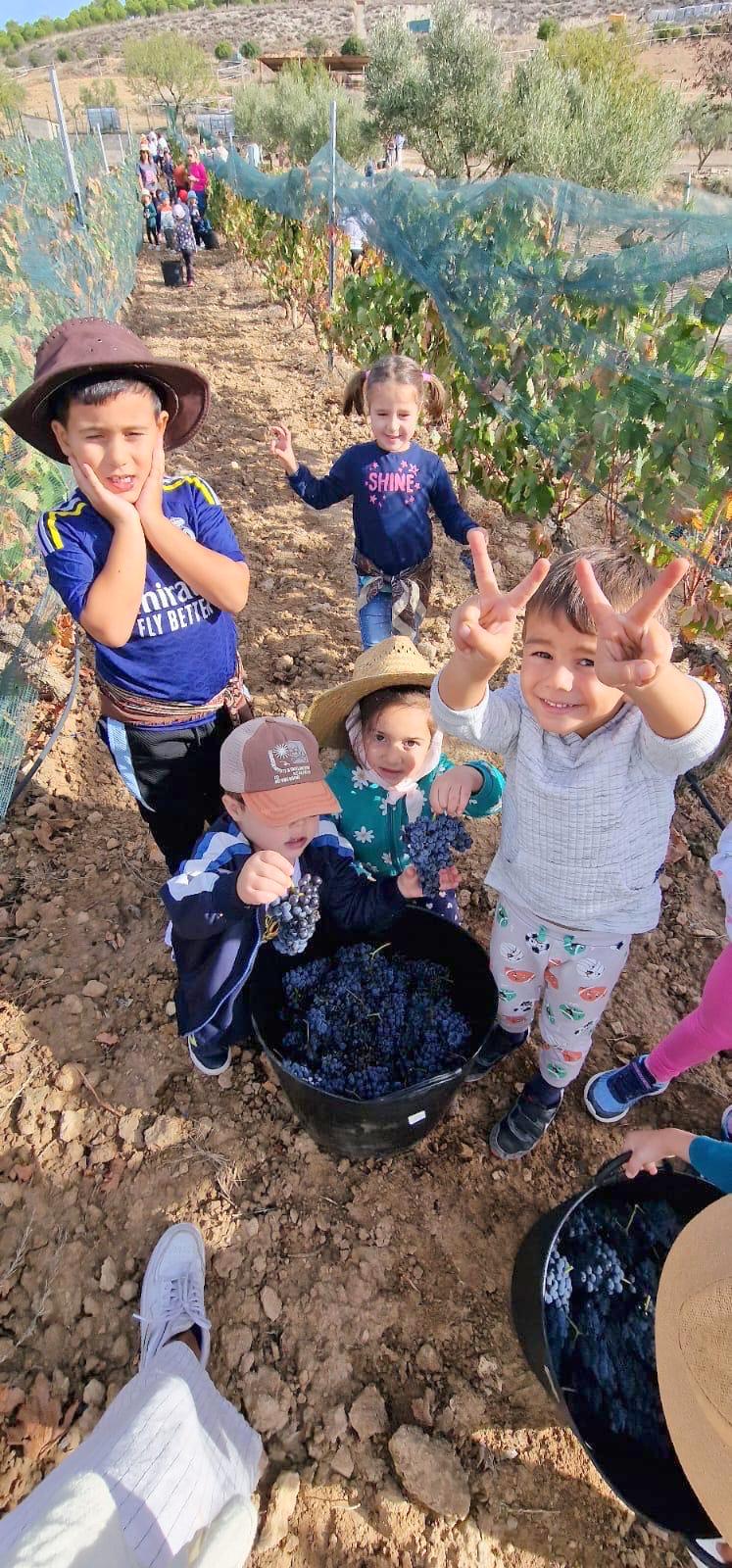 Baltanás acerca la jornada &quot;De Lagares&quot; a los alumnos del Colegio &quot;San Pedro&quot;