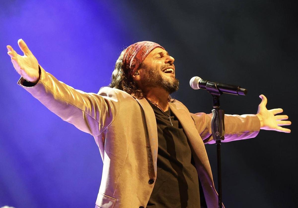 El Arrebato, durante el concierto de este viernes en el Centro Cultural Miguel Delibes de Valladolid