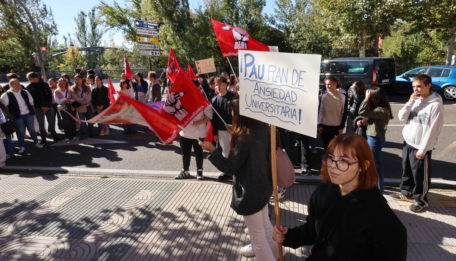 Los estudiantes protestan ante Educación por la nueva prueba universitaria