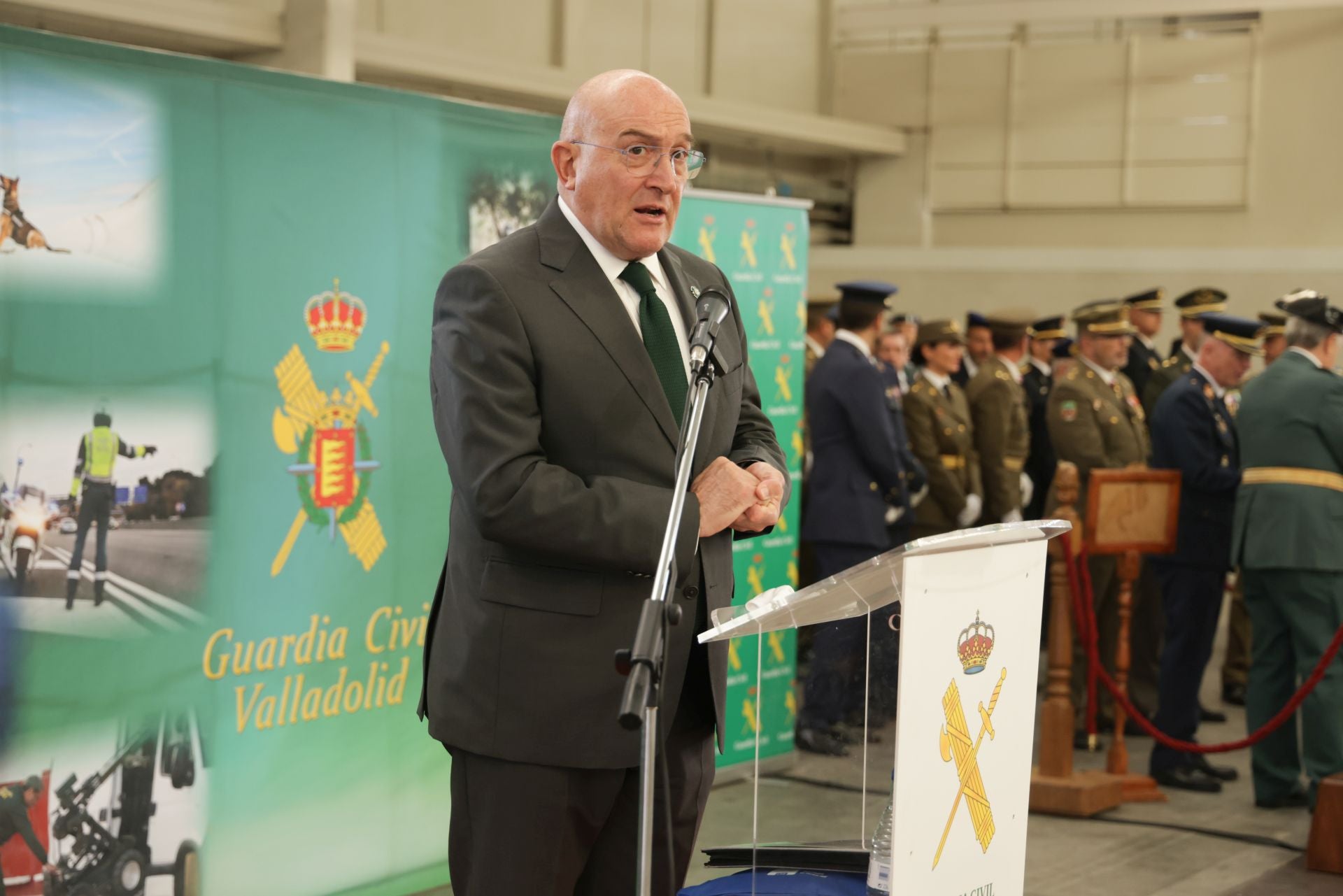 El homenaje de la Guardia Civil de Valladolid a su patrona, en imágenes