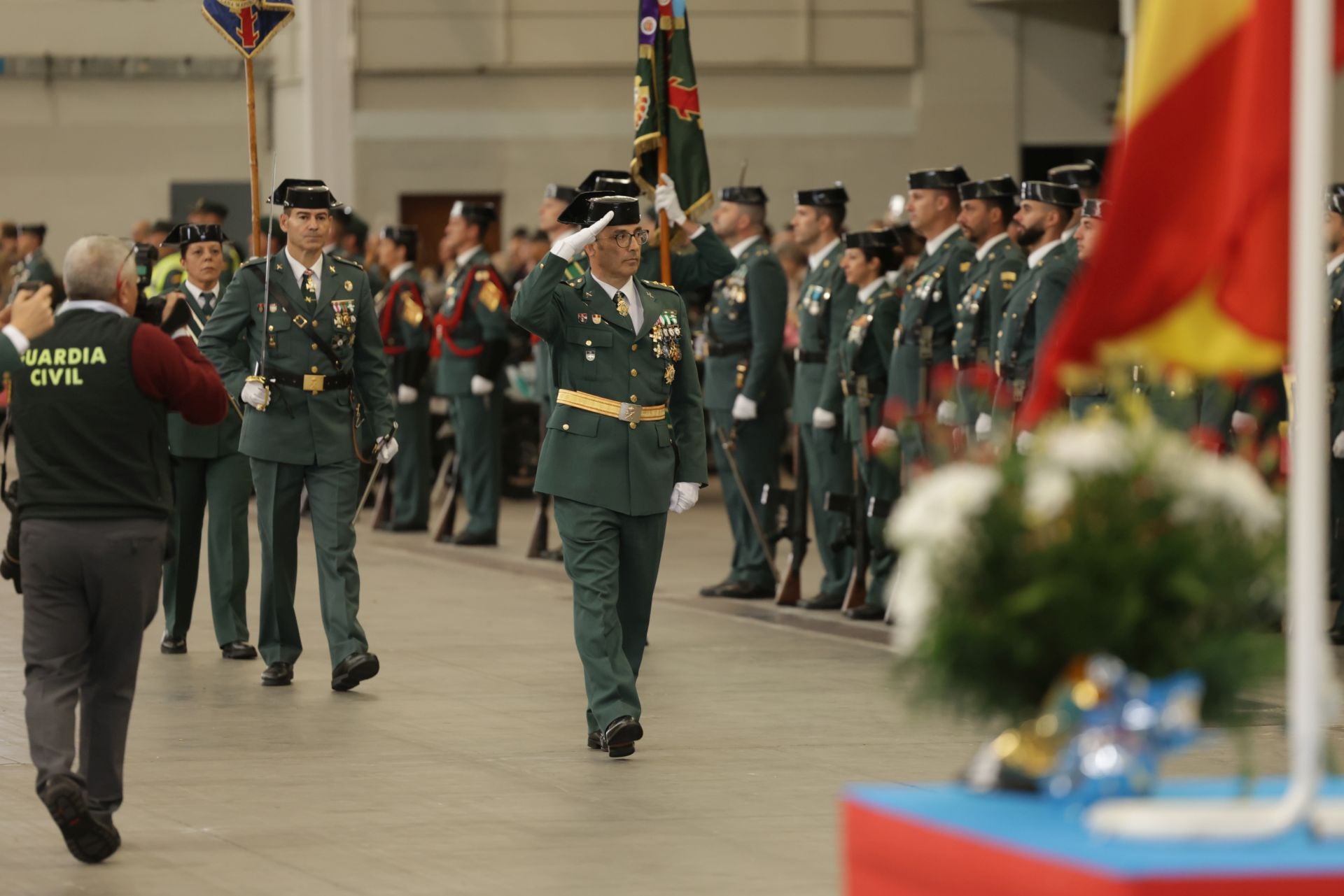 El homenaje de la Guardia Civil de Valladolid a su patrona, en imágenes