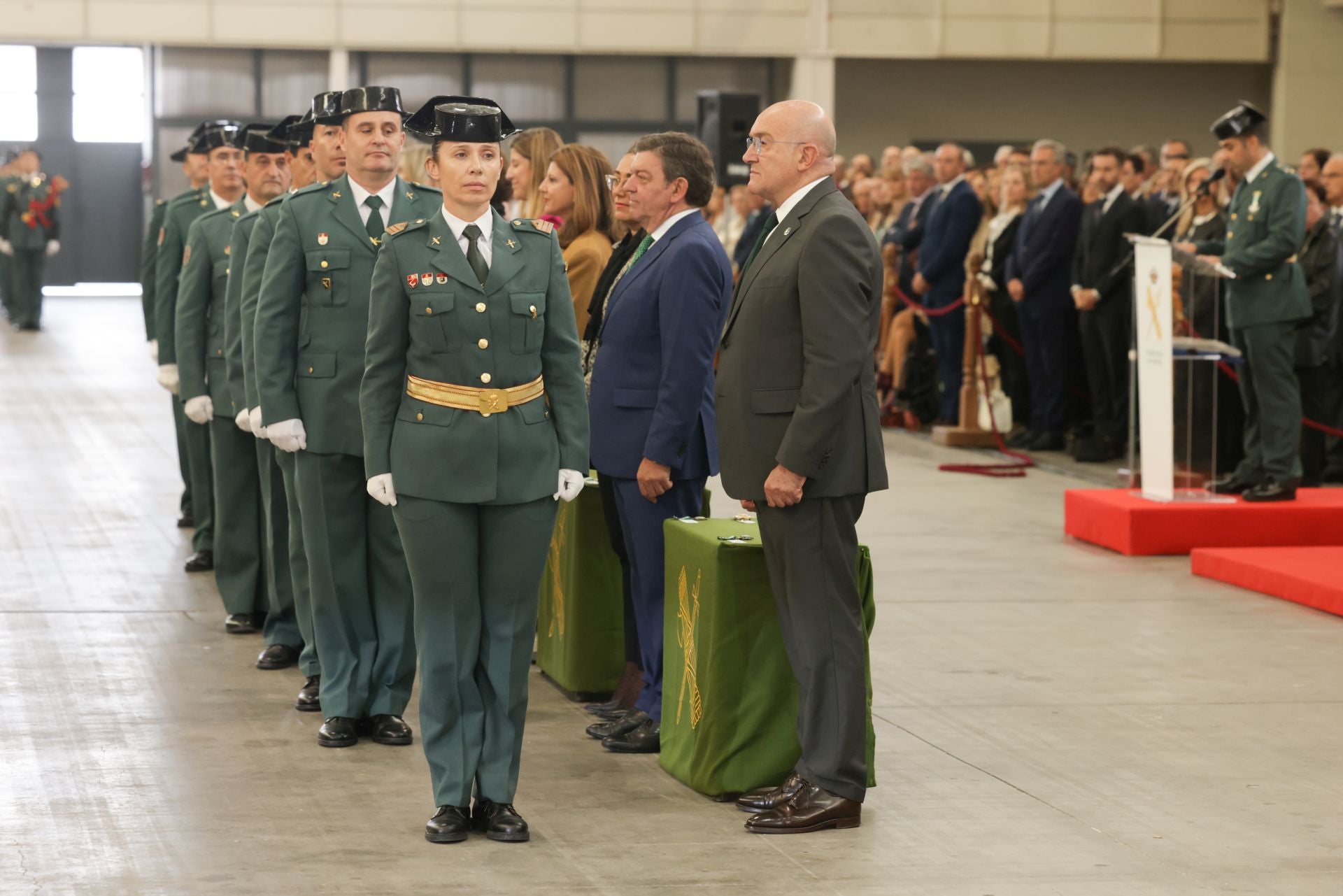 El homenaje de la Guardia Civil de Valladolid a su patrona, en imágenes