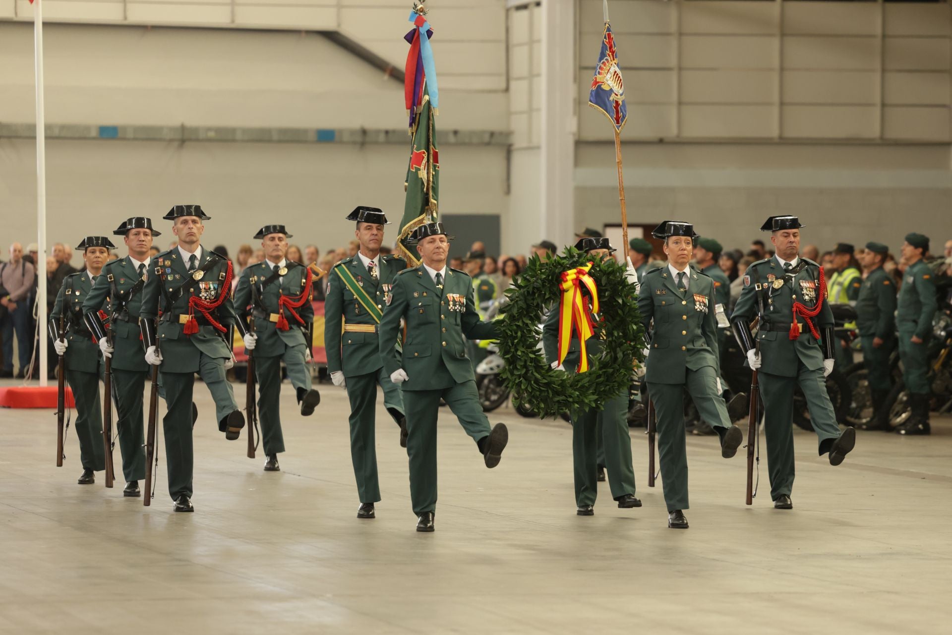 El homenaje de la Guardia Civil de Valladolid a su patrona, en imágenes