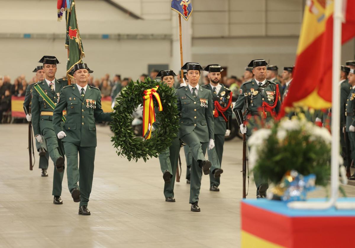 El homenaje de la Guardia Civil de Valladolid a su patrona, en imágenes