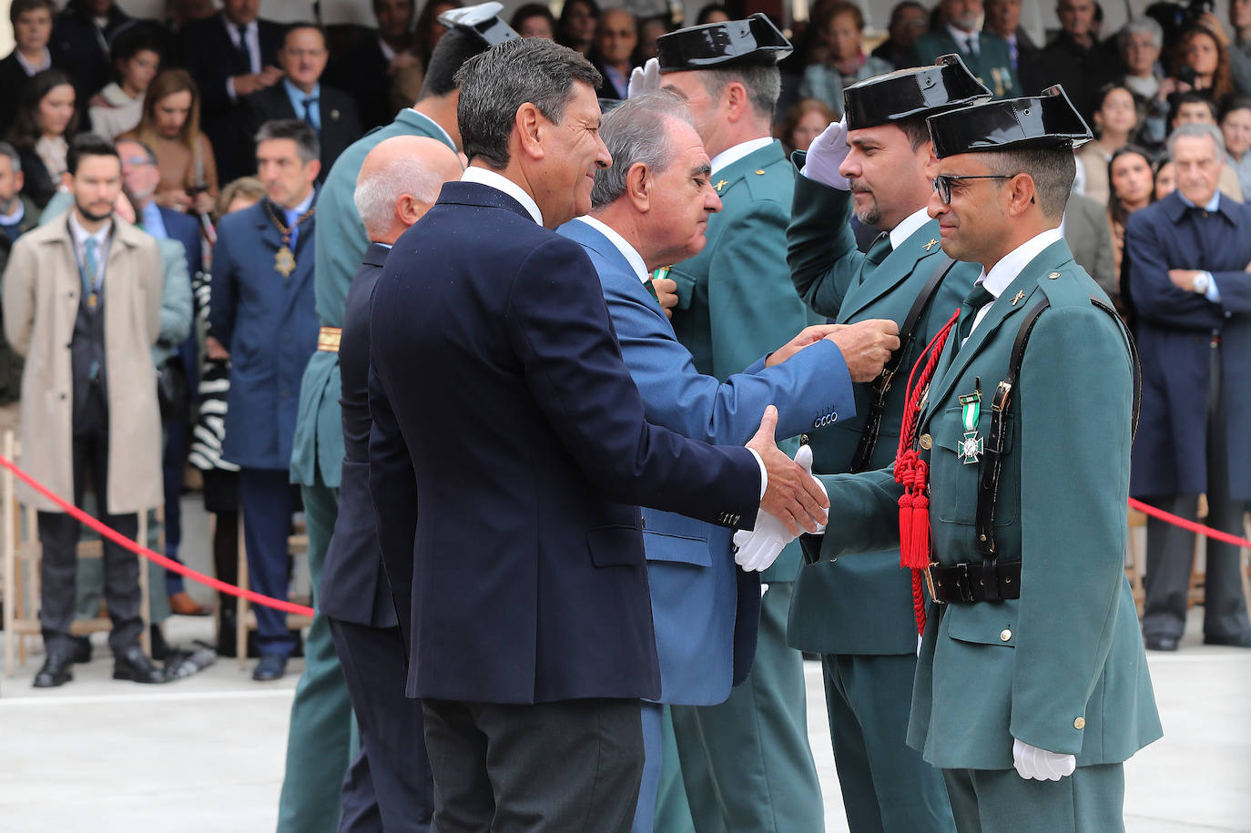 Palencia celebra la fiesta de la Guardia Civil