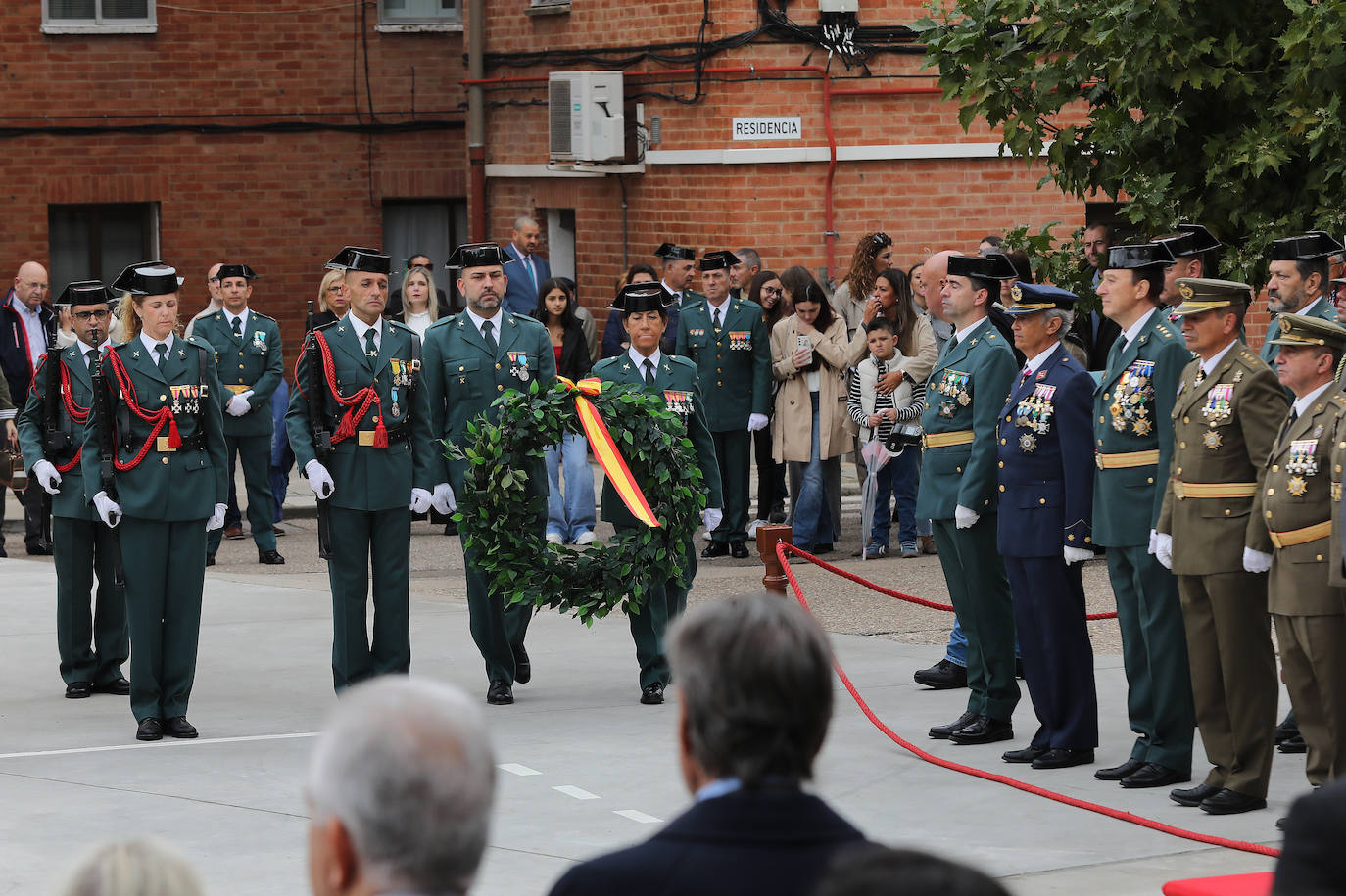 Palencia celebra la fiesta de la Guardia Civil