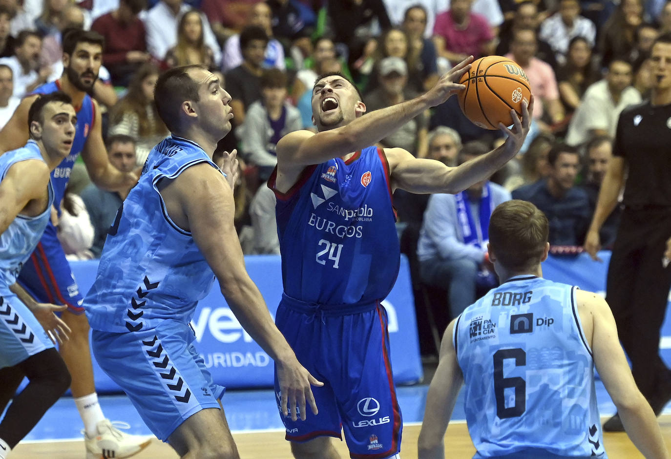 San Pablo Burgos 88-77 Palencia Baloncesto