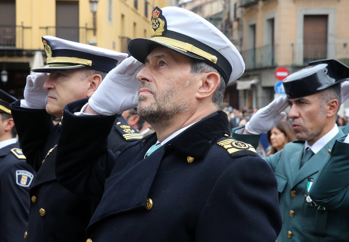 La fiesta de la Guardia Civil en Segovia, en imágenes