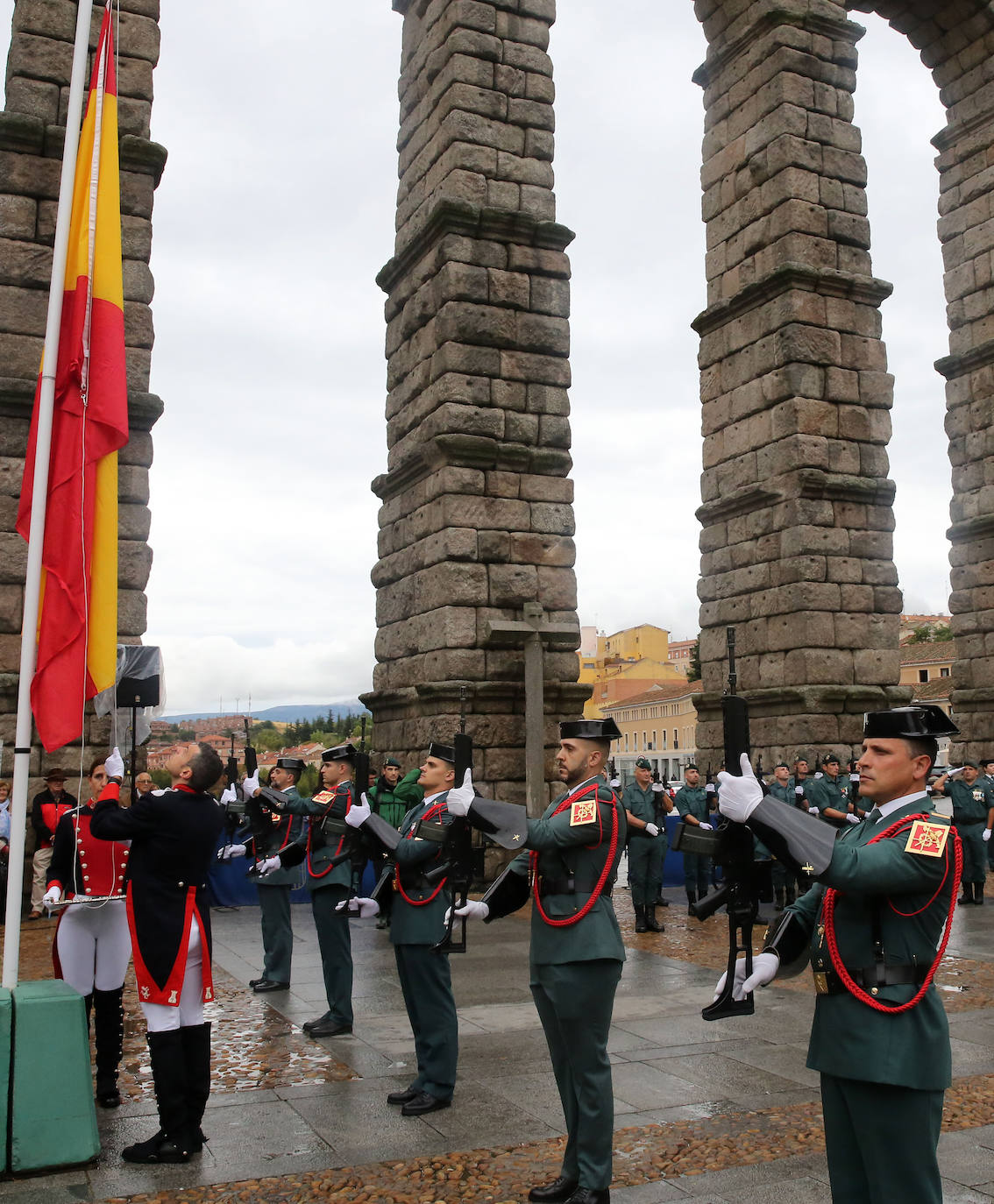 La fiesta de la Guardia Civil en Segovia, en imágenes