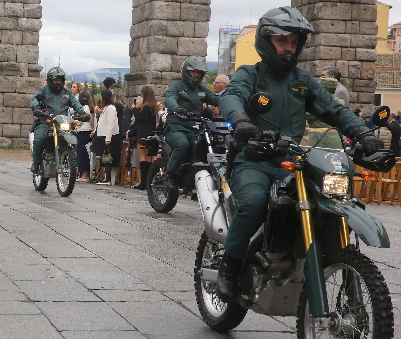 La fiesta de la Guardia Civil en Segovia, en imágenes