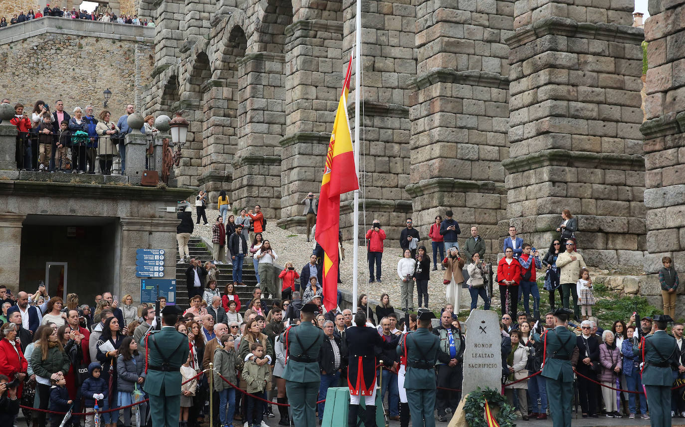 La fiesta de la Guardia Civil en Segovia, en imágenes