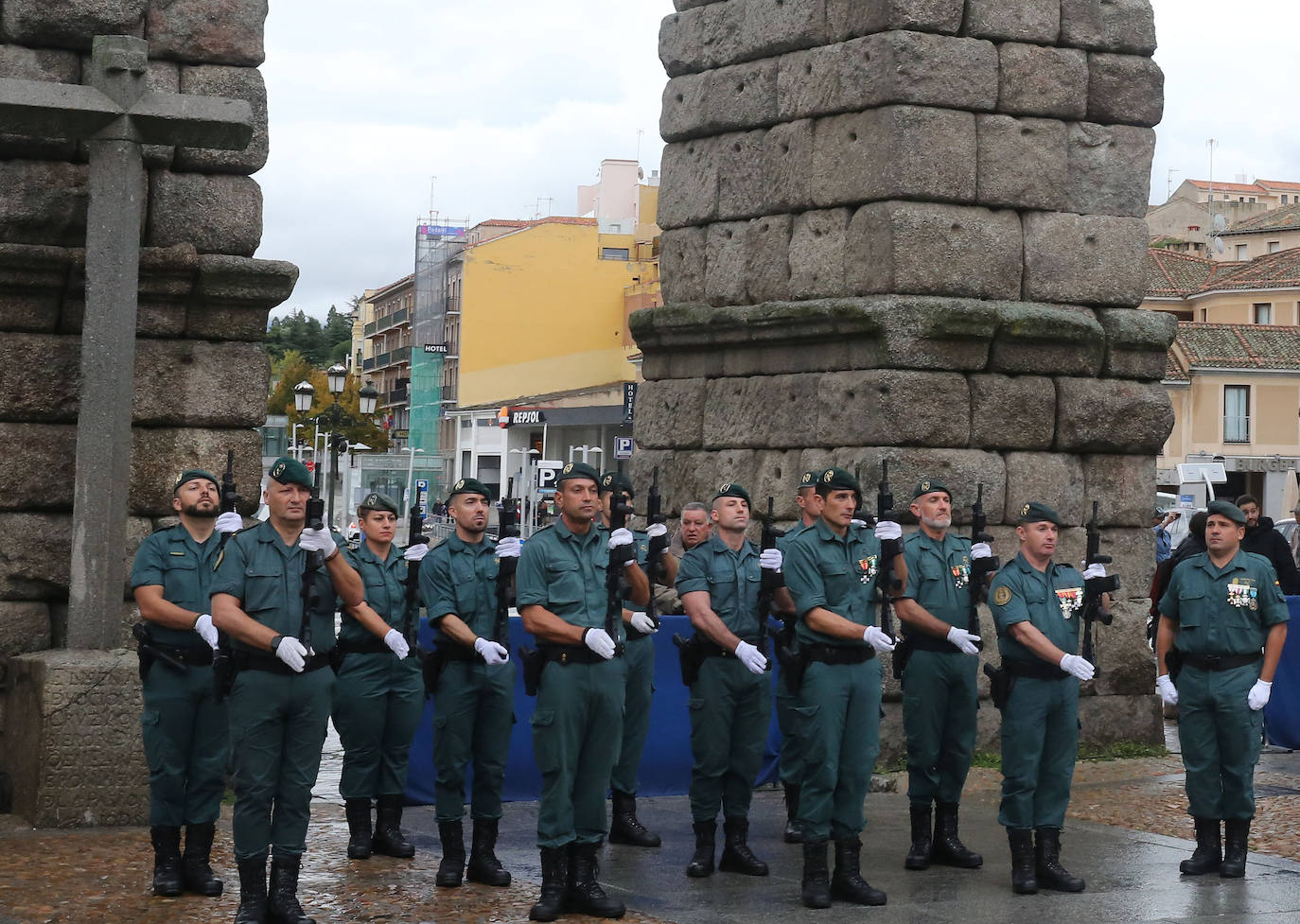 La fiesta de la Guardia Civil en Segovia, en imágenes