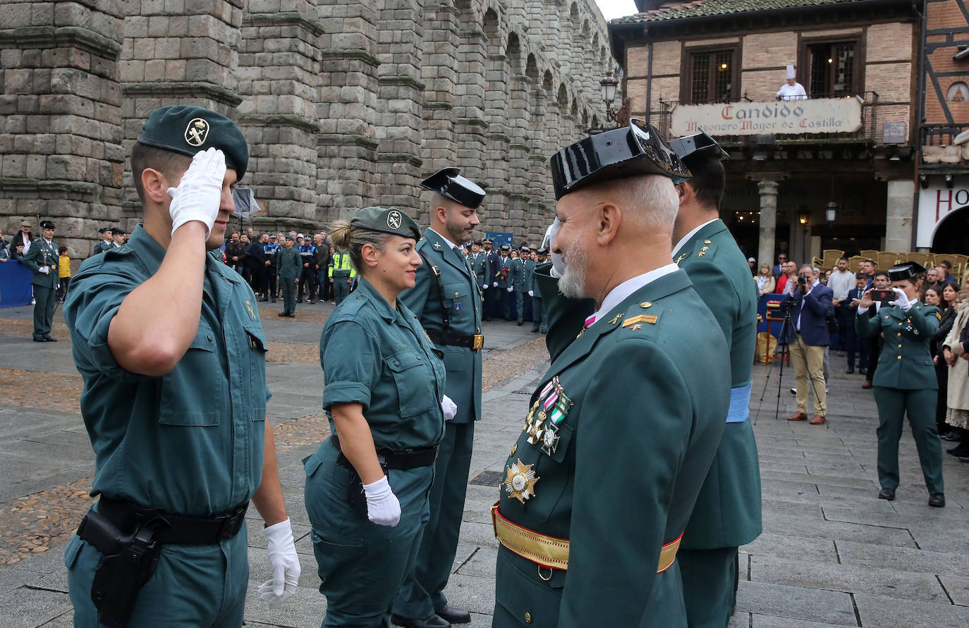 La fiesta de la Guardia Civil en Segovia, en imágenes