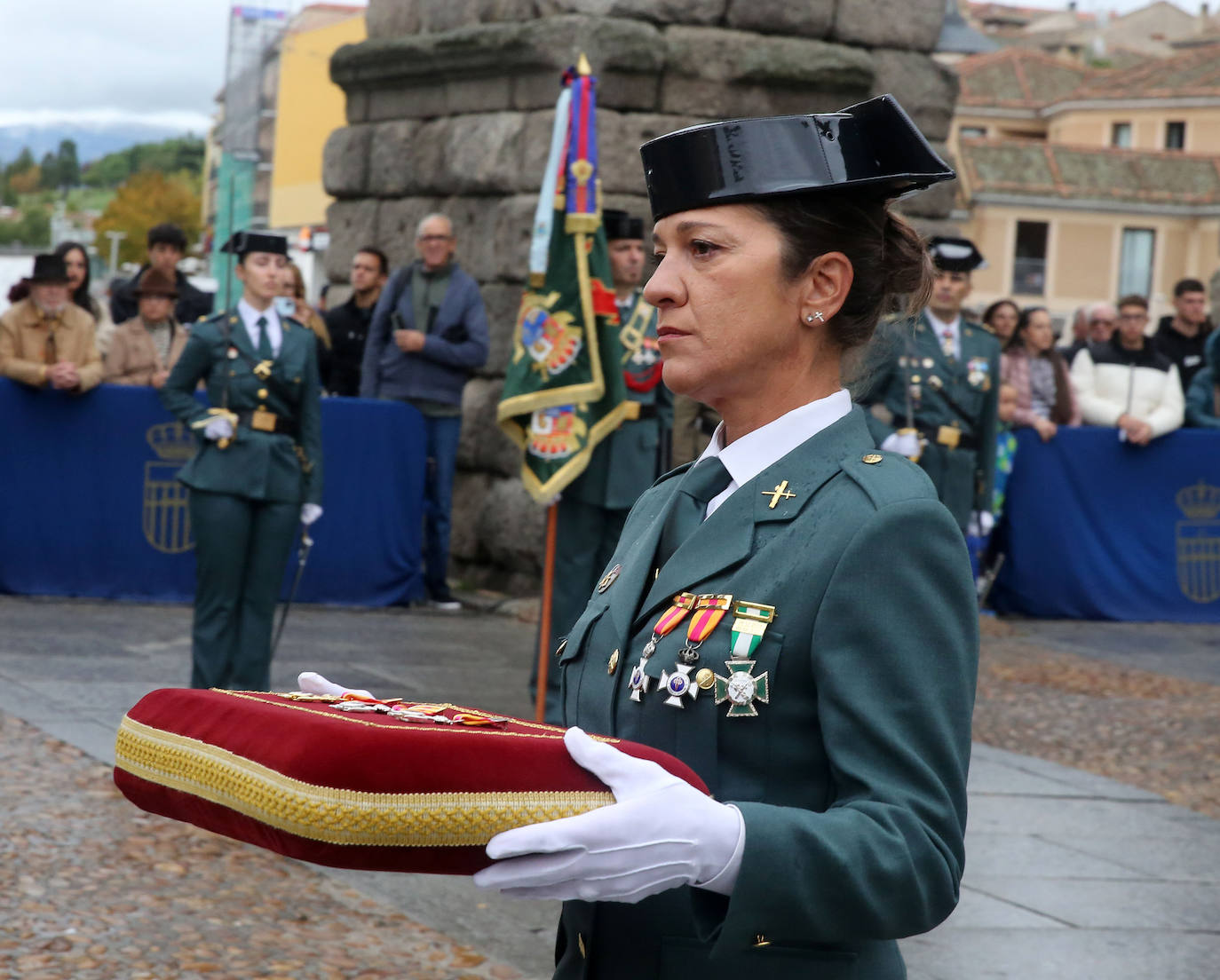 La fiesta de la Guardia Civil en Segovia, en imágenes