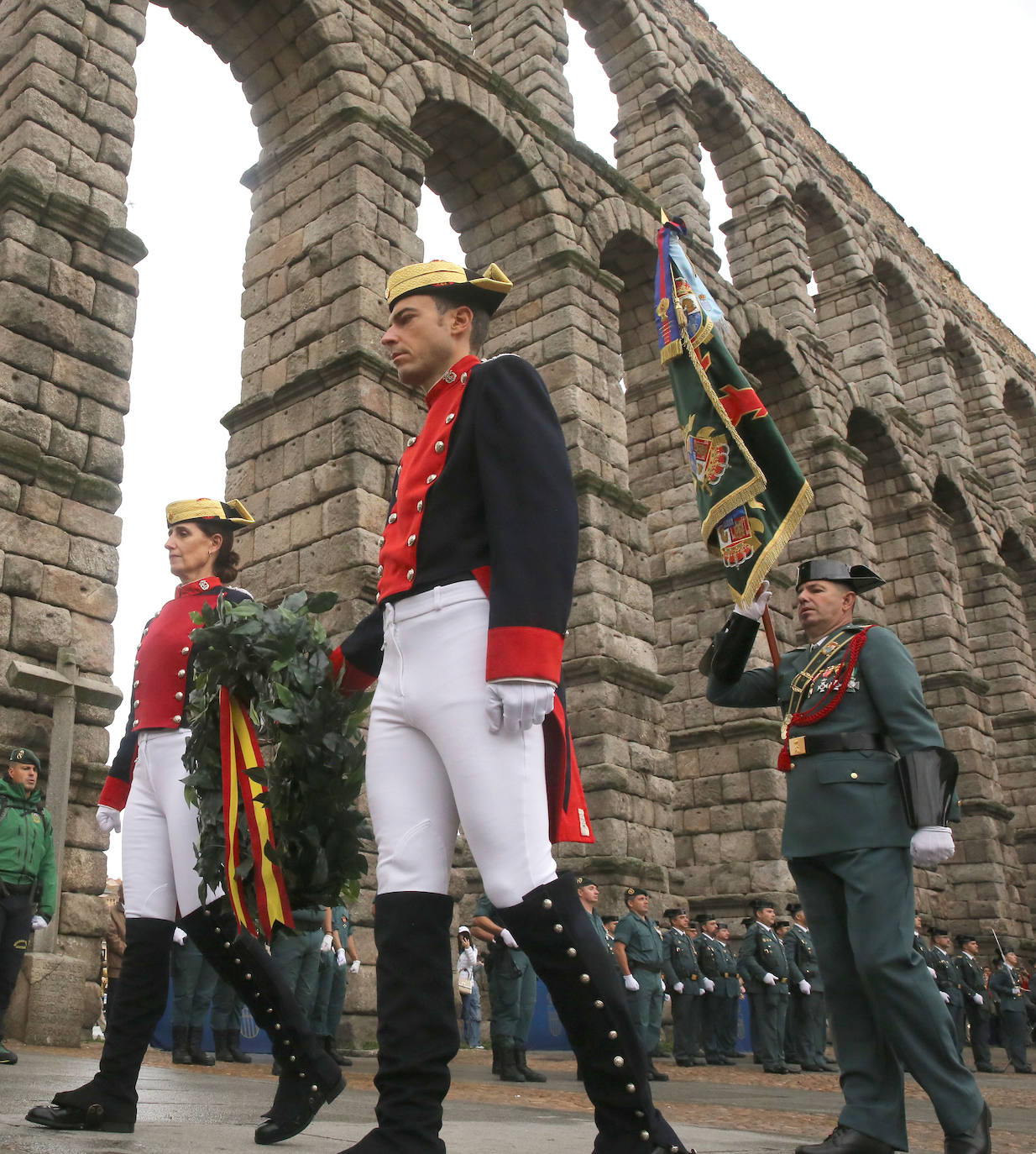 La fiesta de la Guardia Civil en Segovia, en imágenes