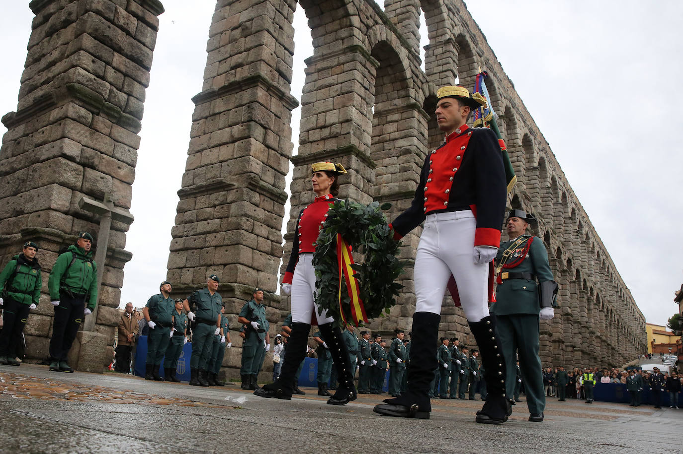 La fiesta de la Guardia Civil en Segovia, en imágenes