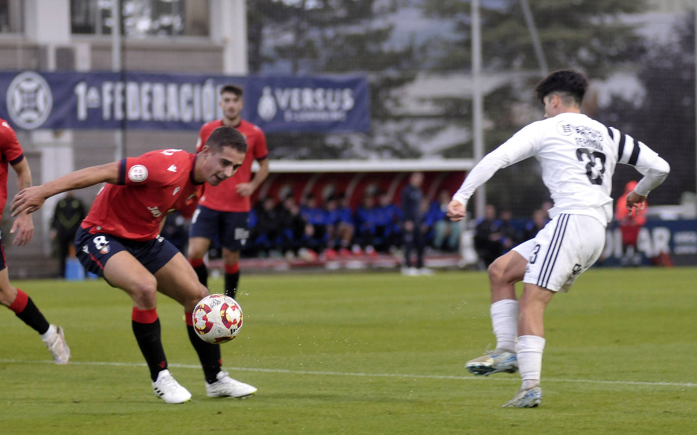 La derrota de la Sego ante el Osasuna B, en imágenes