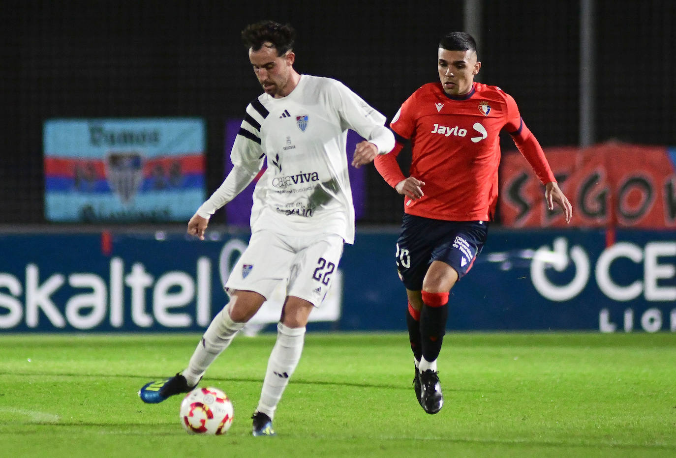 La derrota de la Sego ante el Osasuna B, en imágenes