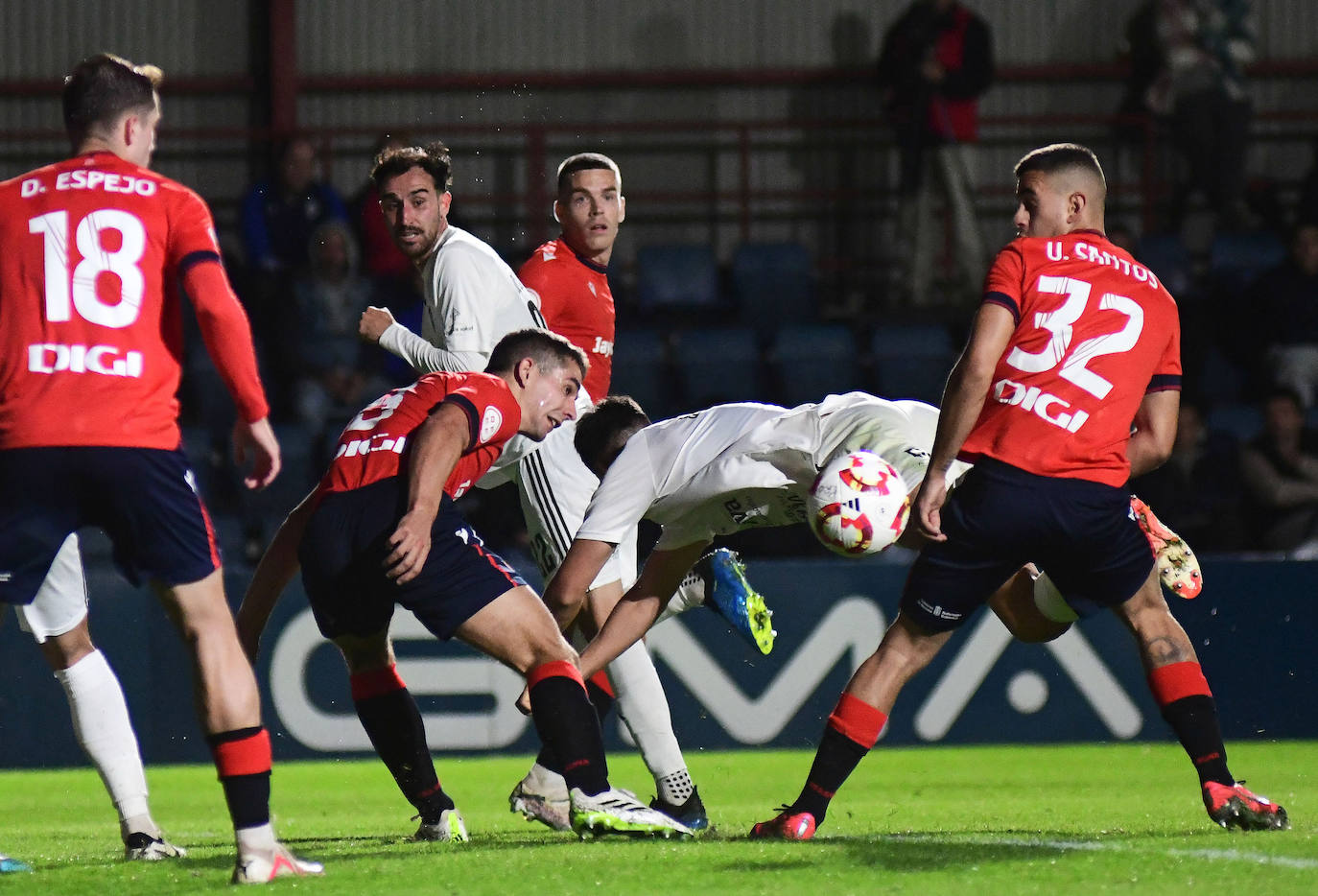 La derrota de la Sego ante el Osasuna B, en imágenes