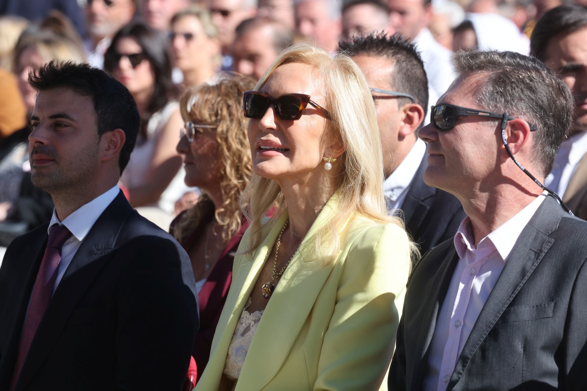 El pregón de Carmen Lomana en Rueda, en imágenes