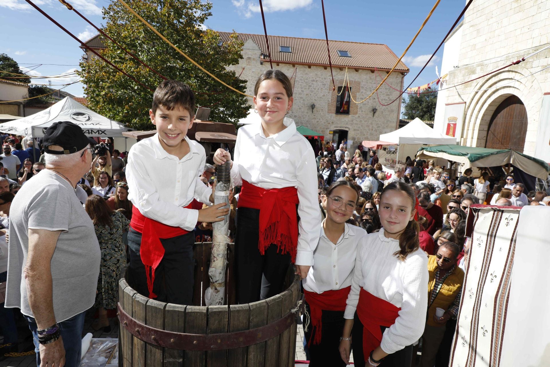 La Fiesta de la Vendimia de Quintanilla de Onésimo, en imágenes