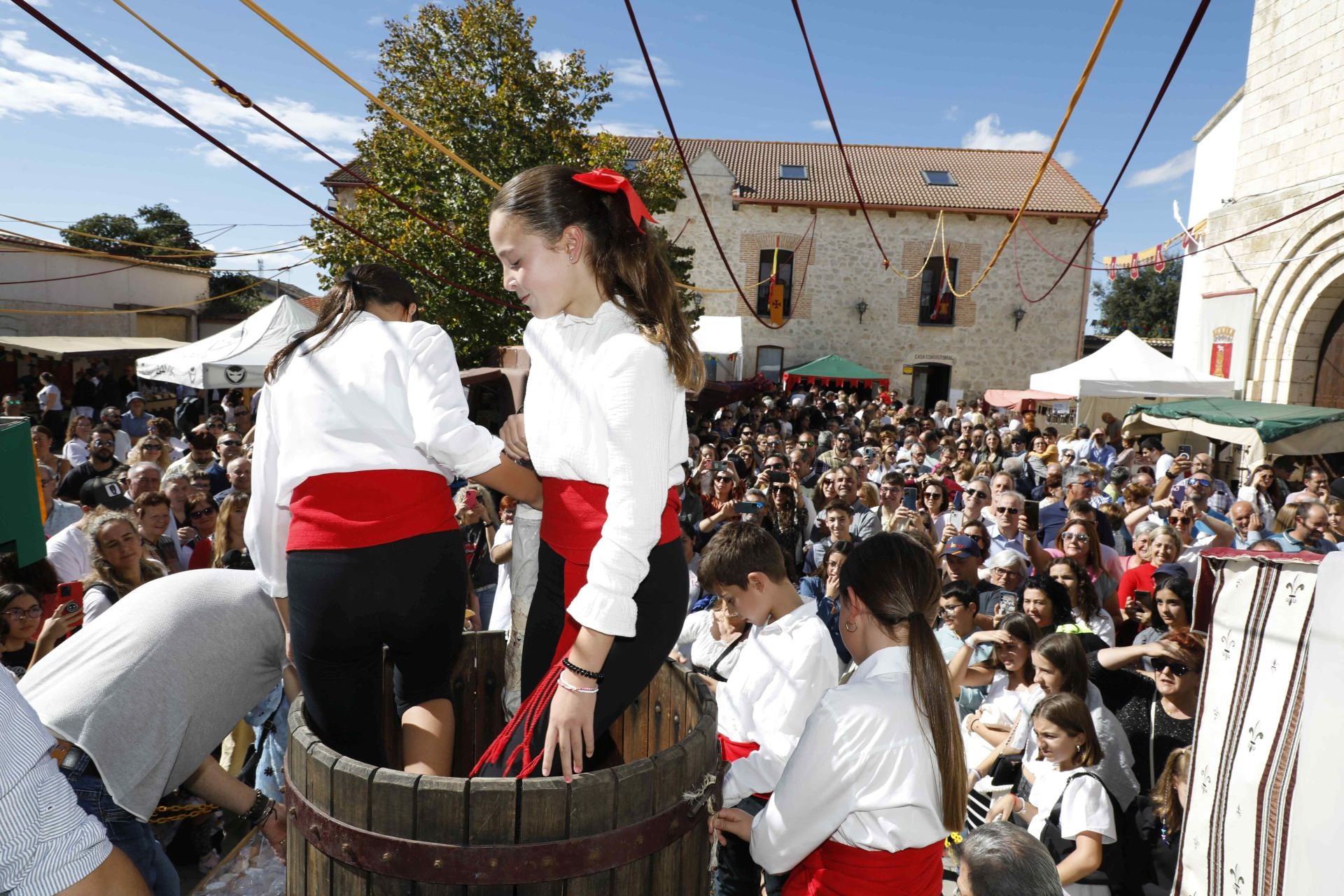 La Fiesta de la Vendimia de Quintanilla de Onésimo, en imágenes