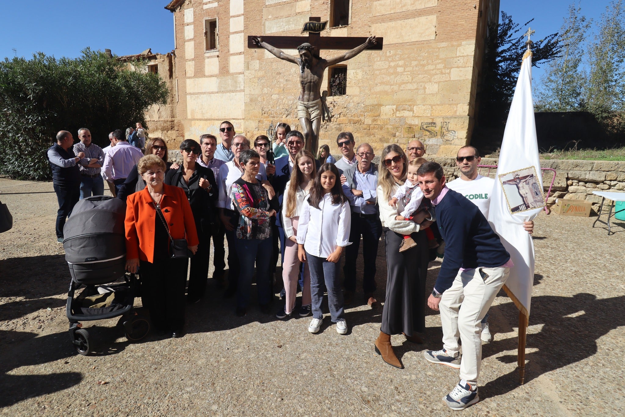 El Cristo de las Puertas recorre Rioseco como cada segundo domingo de octubre