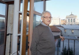 Jesús María Palomares, en el Colegio San Pablo.