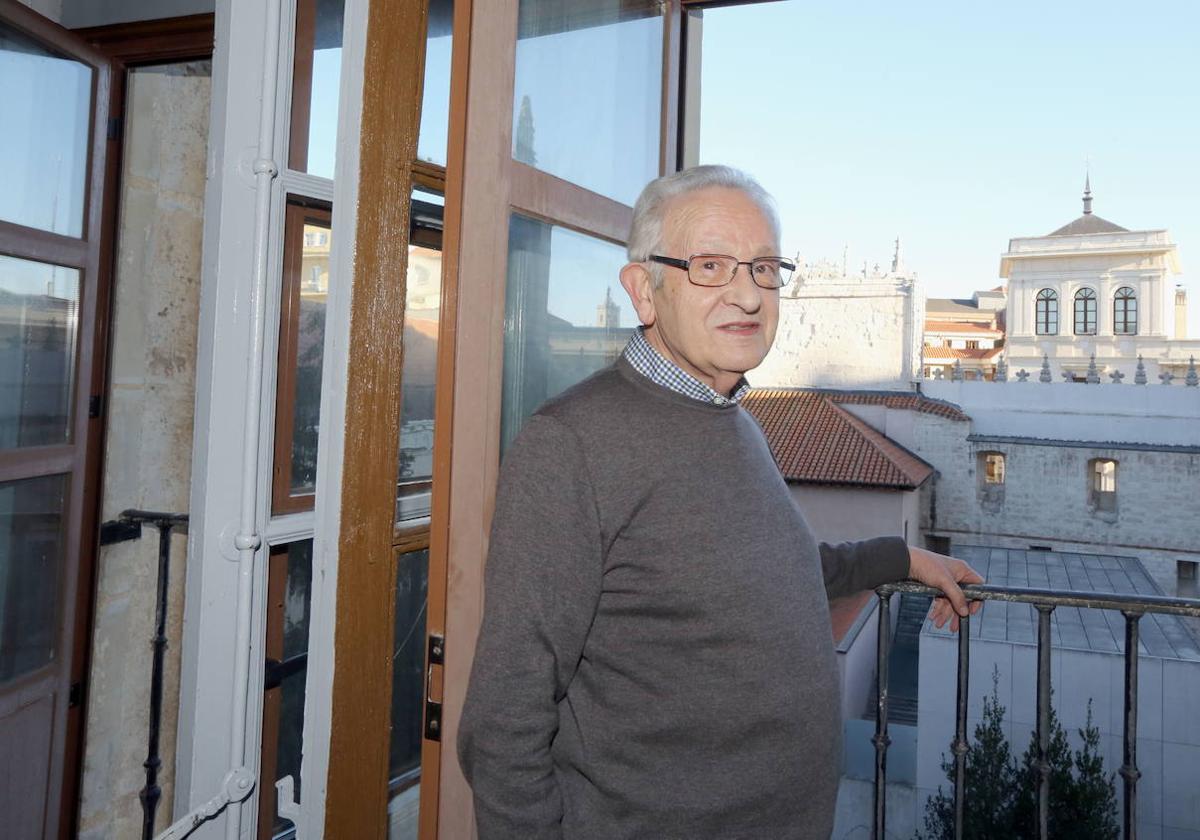 Jesús María Palomares, en el Colegio San Pablo.