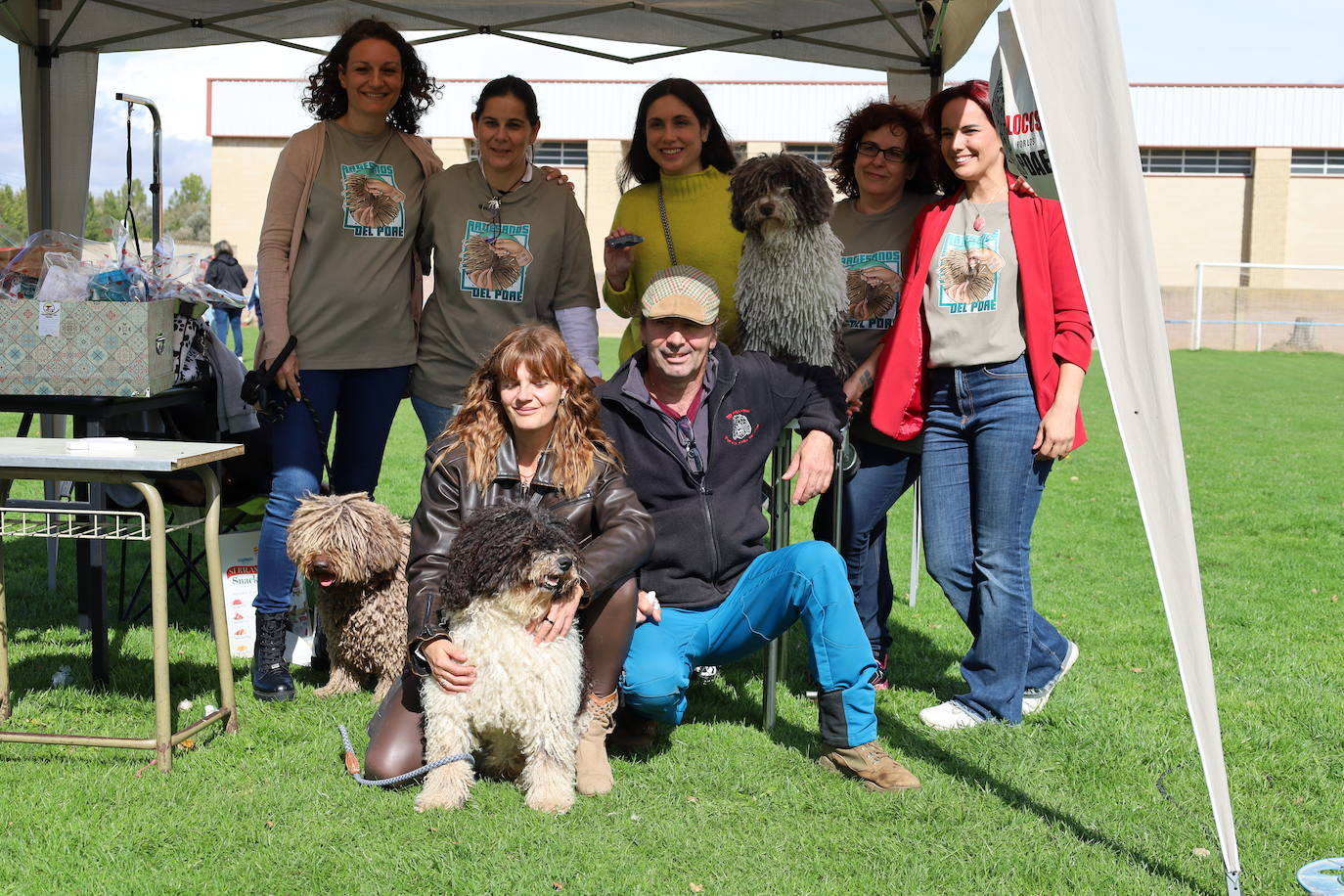 Concurso de mastines y perros de agua en Monzón