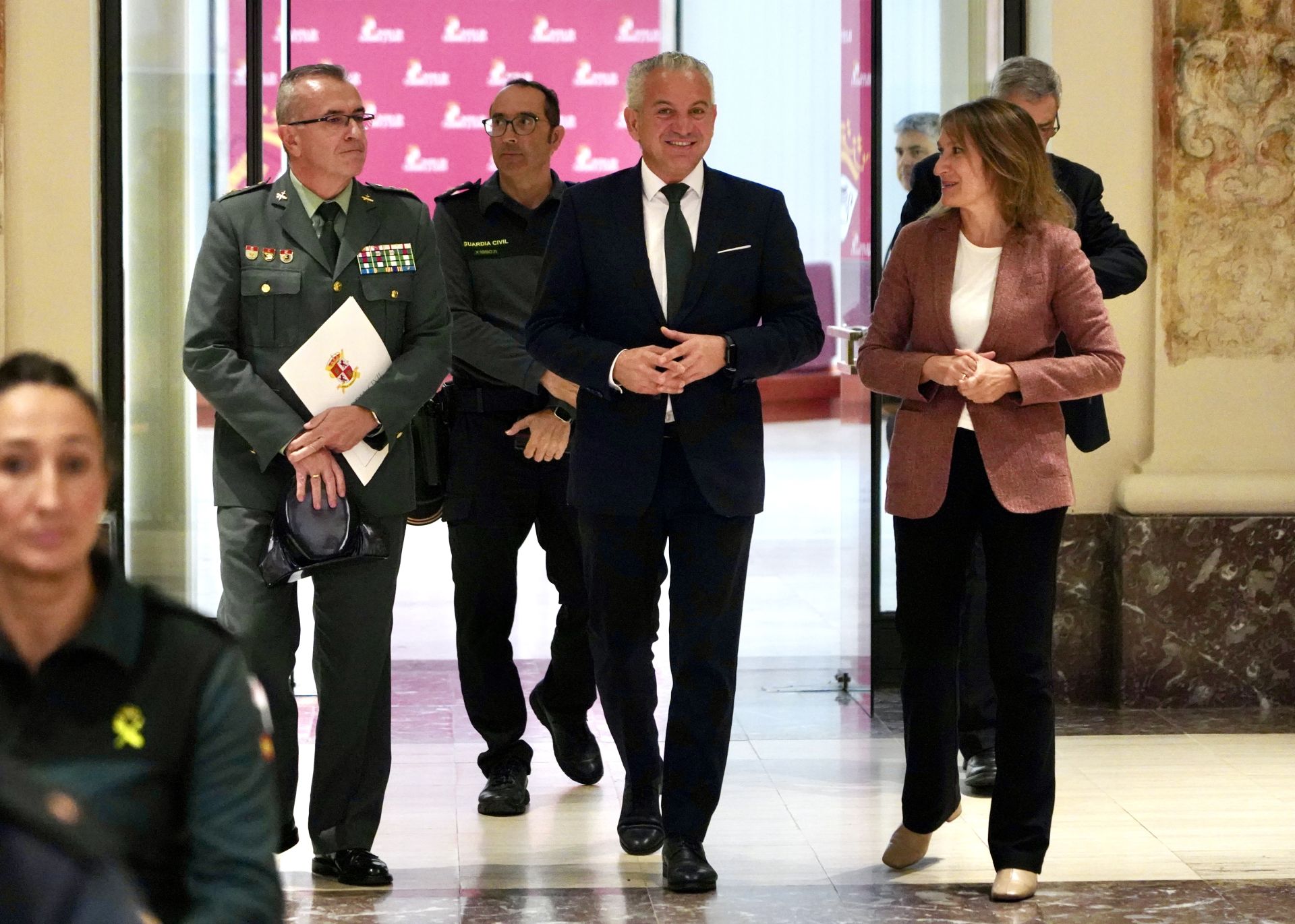 Presentación de la VI Ciberliga de la Guardia Civil, este lunes.