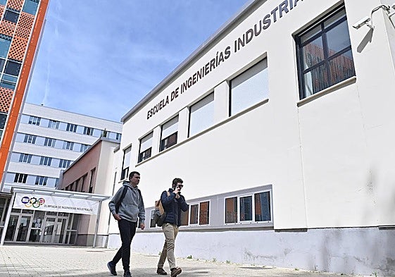 La escuela de Ingeniería de la Universidad de Valladolid, donde estudiaba el alumno fallecido.